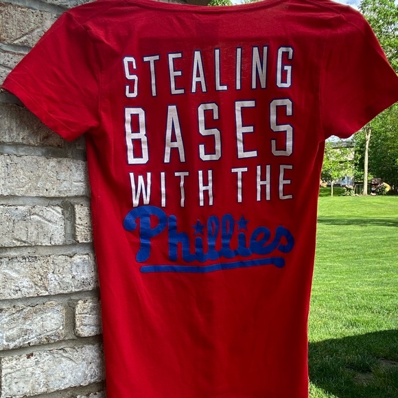 PINK Victoria's Secret Tops - Victoria’s Secret PINK Phillies T Shirt ⚾️❤️